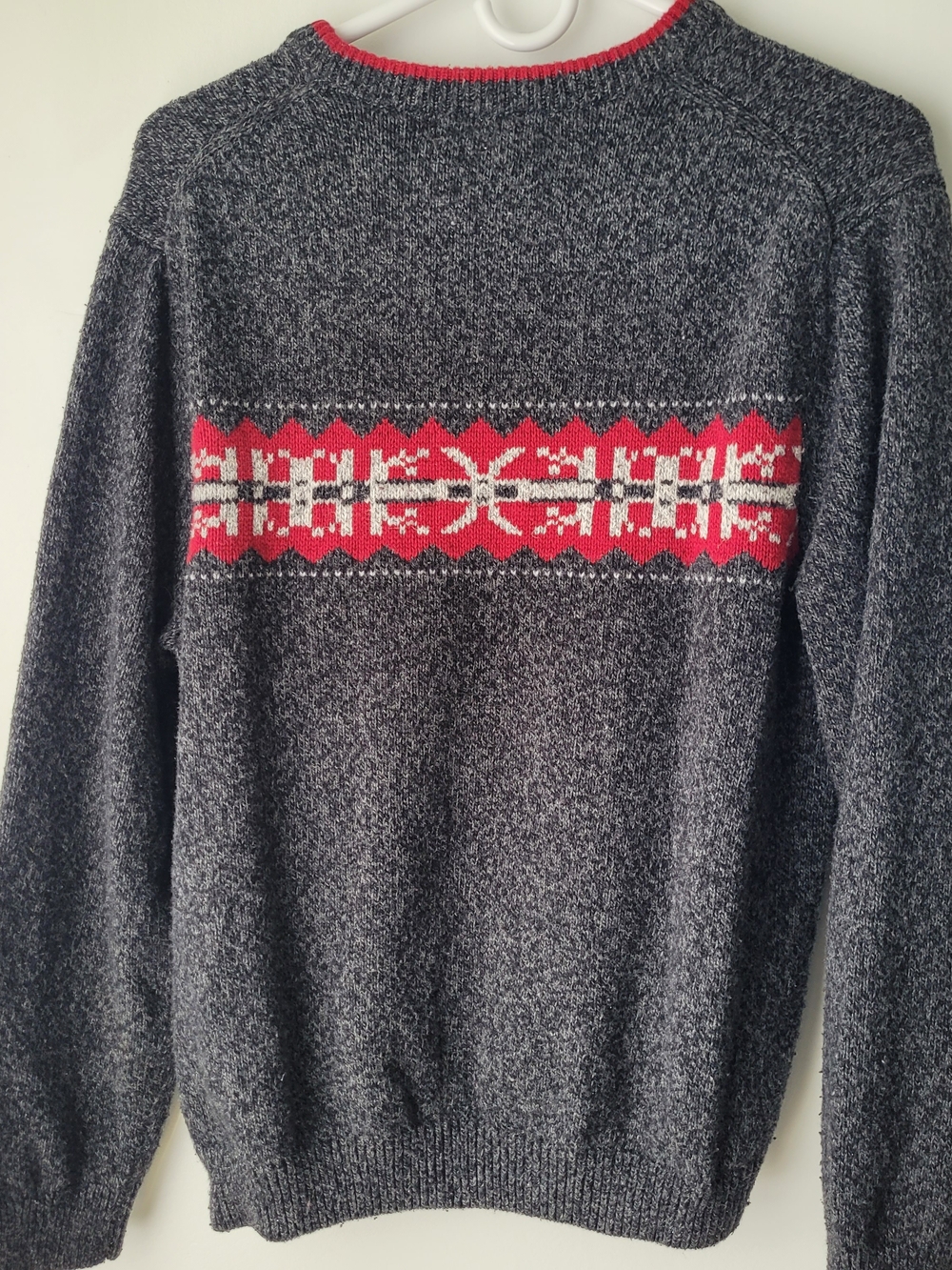 Eddie Bauer Gray Crewneck Sweater Size M - Picture 6 of 7